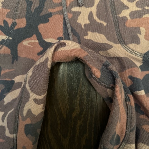 Free People Intimately Free Maroon Sand Combo Camouflage Joggers - Picture 3 of 5